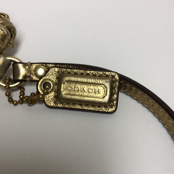 Coach Signature Patchwork Wristlet - Picture 4 of 12